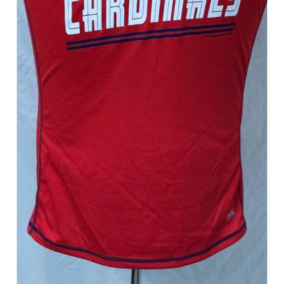 St Louis Cardinals MLB Genuine Merchandise TX3 Cool Large Red V-Neck Jersey Top - Picture 5 of 13